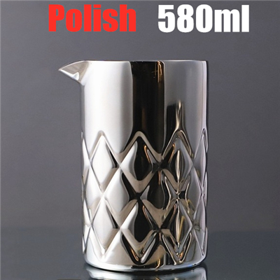 500ml Stainless Steel Stirring Tin Mixing Glass Preferred by Pros and Amateurs Alike, Make Your Own Specialty Cocktails Barware: grey