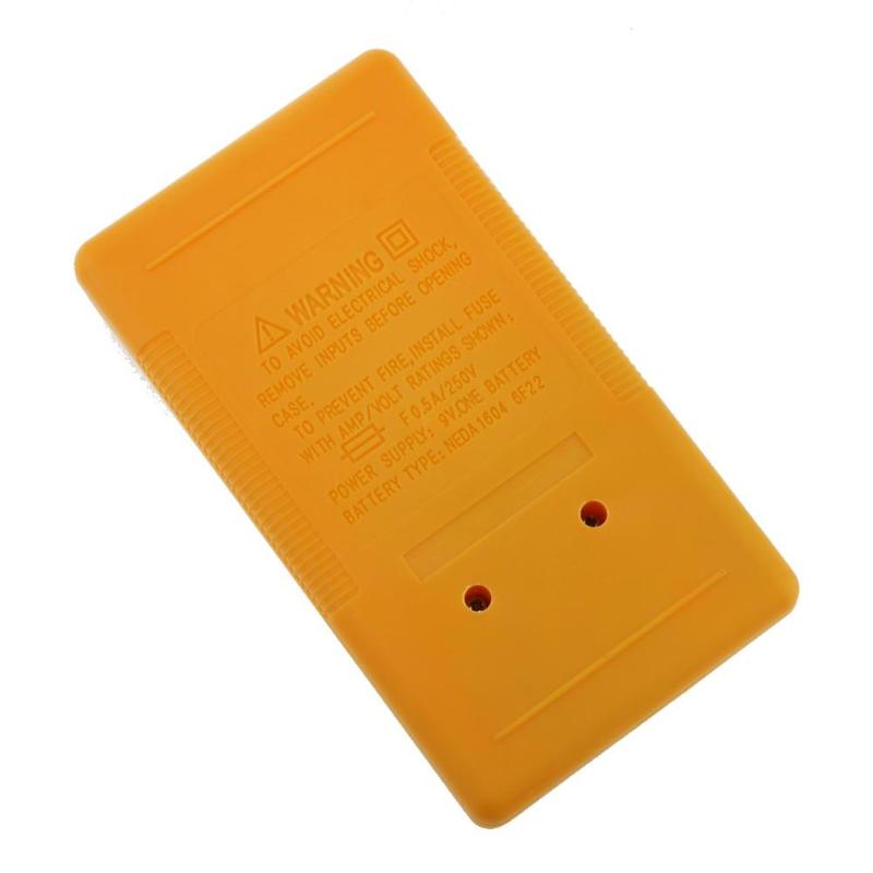 DT830 Digital Multimeter Voltmeter Ammeter Ohmmeter DC10V~1000V 10A AC 750V Current Tester Test LCD Display