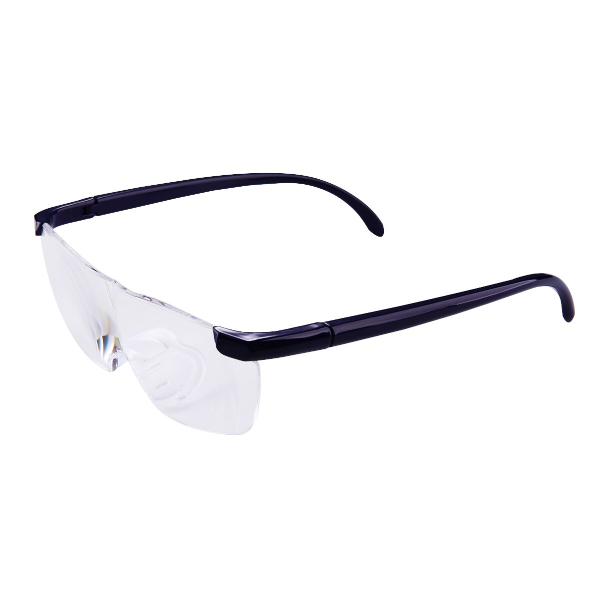 Iboode forstørrelsesglas 1.6 gange forstørrelsesglas 250- graders presbyopisk briller forstørrelsesglas briller bærbare forældre: Blå