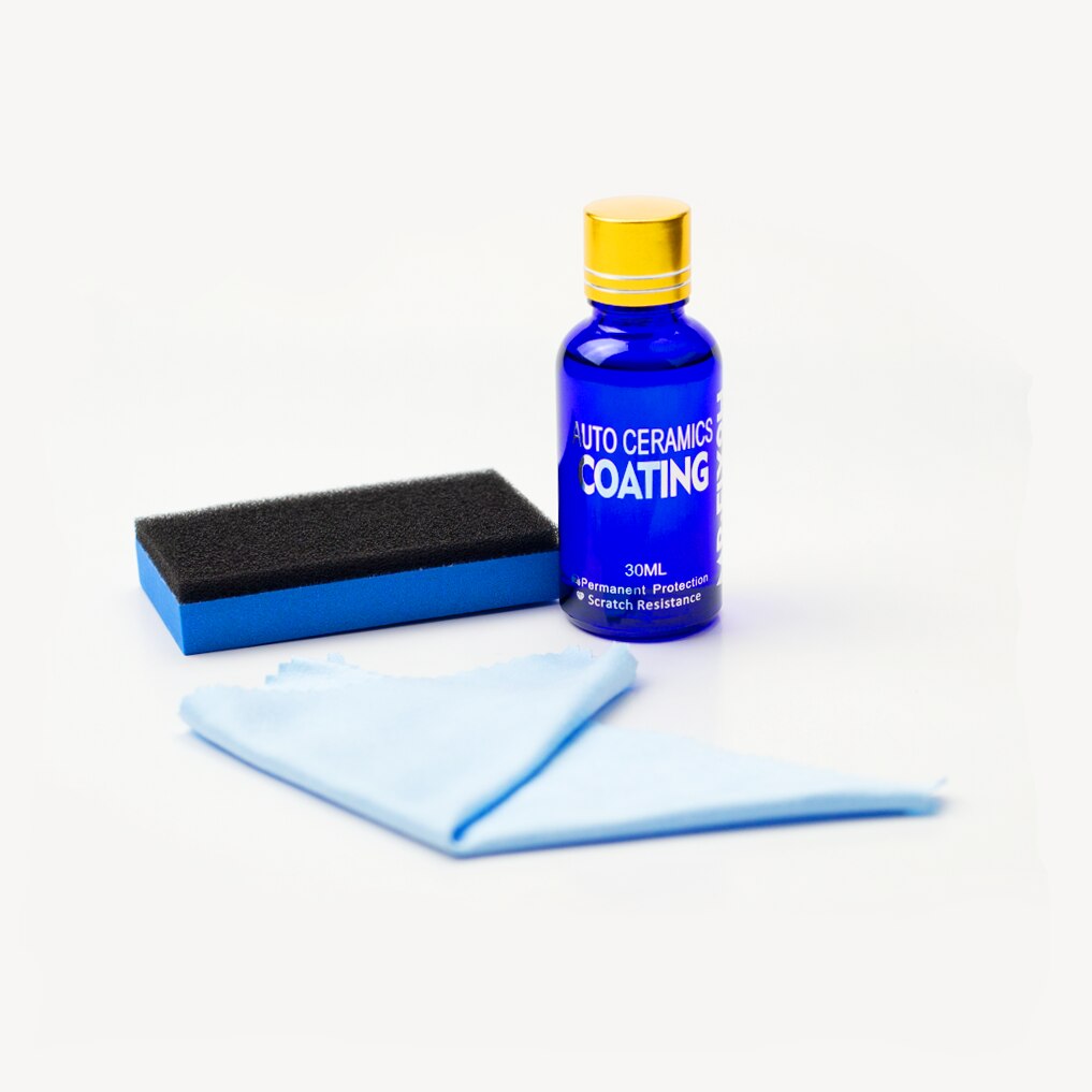 Anti-Scratch Auto Ceramic Glass Coat Liquid Hydrophobic Paint Care Polish Super Detailing Coating For Car Styling: Basic Package