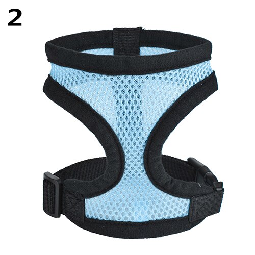 TINGHAO Hond Puppy Walking Kraag Zachte Ademende Veiligheid Band Verstelbare Huisdier Controle Honden Carriers Huisdier Producten: Blauw / XL