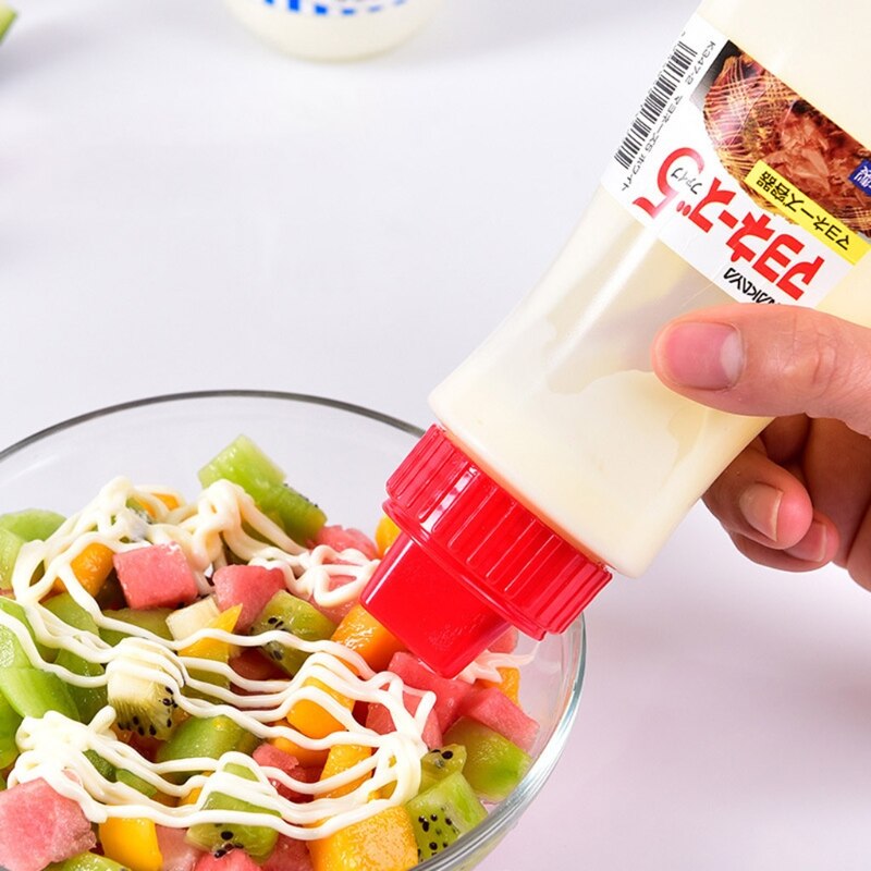 5 See Salat Dressing quetschen Flasche Essig Öl Ketchup Senf Spender 380ml 11UA