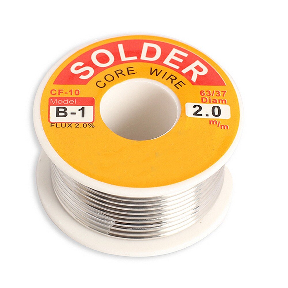 0.6/0.8/1.0/1.5/2.0Mm Soldeerdraad Tin Tin Lead Wire Antioxidation Core Soldeer Solderen iron Tin Draden Spoel Elektrische Reparatie