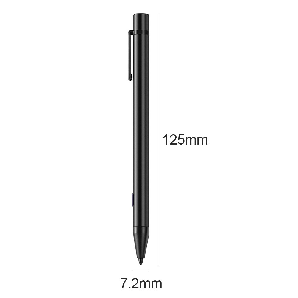 Capacitive Screen Stylus Pen Drawing Touch Smart Pencil for iPad Air Mini 5: Black
