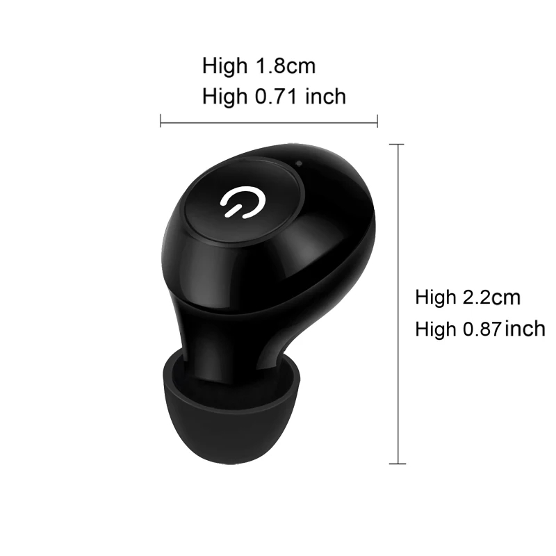 Rechargeable inner-ear stealth hearing aid hearing loss assistive audio amplifier