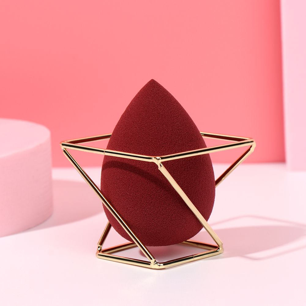 1 Stuks Metalen Make-Up Spons Houder Make-Up Bladerdeeg Rack Blender Opbergrek Spons Drogen Standhouder Make-Up Kwasten Bladerdeeg Drogen tool