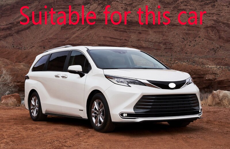For TOYOTA Sienna (XL40) 2022 Car Accessories Stainless Steel Window Garnish Window Strip Trim