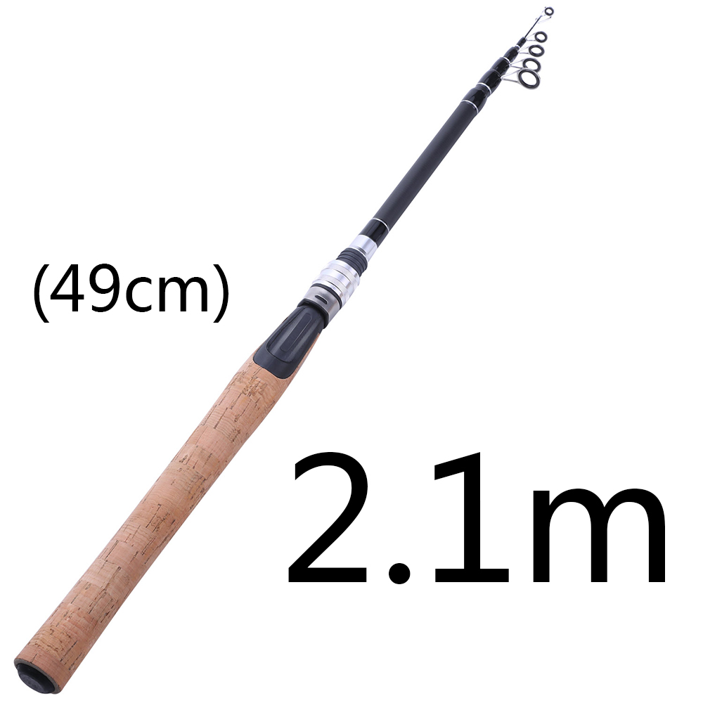 Sougayilang 3m L M HPower Fishing Rod 6 Section Feeder Rod Ultralight Weight Carbon Spinning Travel Rod Fishing Tackle De Pesce: Burgundy