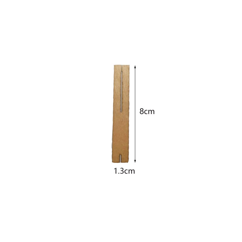 20 stk 5 tommers kryss tre lys stearinlys tre lys kjerne for diy stearinlys forsyning soya parffin voks: 13 x 80mm 20 stk