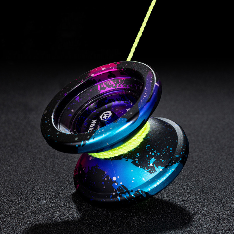 Yoyo Magic Yoyo Metal Yoyo With 10 Ball Bearing Alloy Aluminum High Speed Unresponsive Yo Yo Classic Toys For Kids