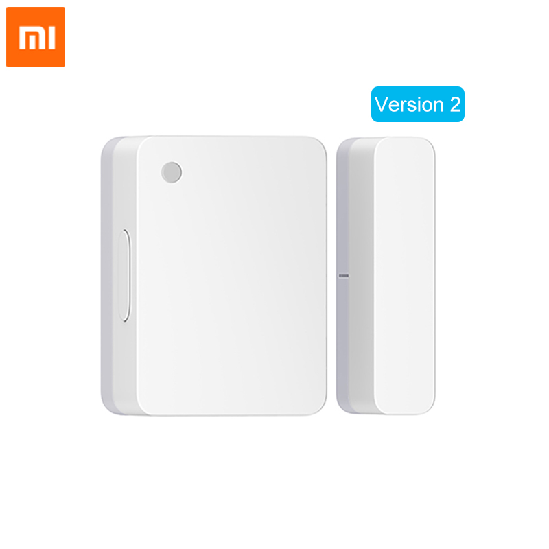 Xiaomi Smart Door Window Sensor 2 Light Detection Opening Closing Records Unclosed Reminder BlueTooth-compatible for Mi Home APP: 1 piece