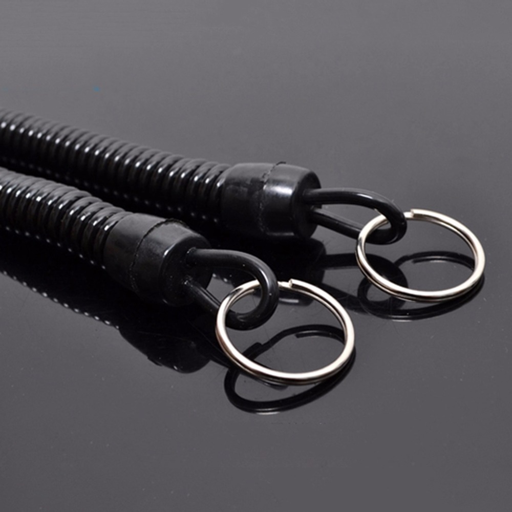 Cordones de protección para pesca, cuerda con mosquetón, canoa, Kayak, soga de seguridad, caña de pescar, pinzas para pescado, mango de labios, herramienta de aparejos