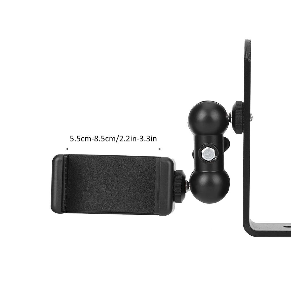 SLR Mirrorless Camera Attachment Bracket Mobile Phone Clip Installable Cellphone LED Light Microphone Monitor Photography Access