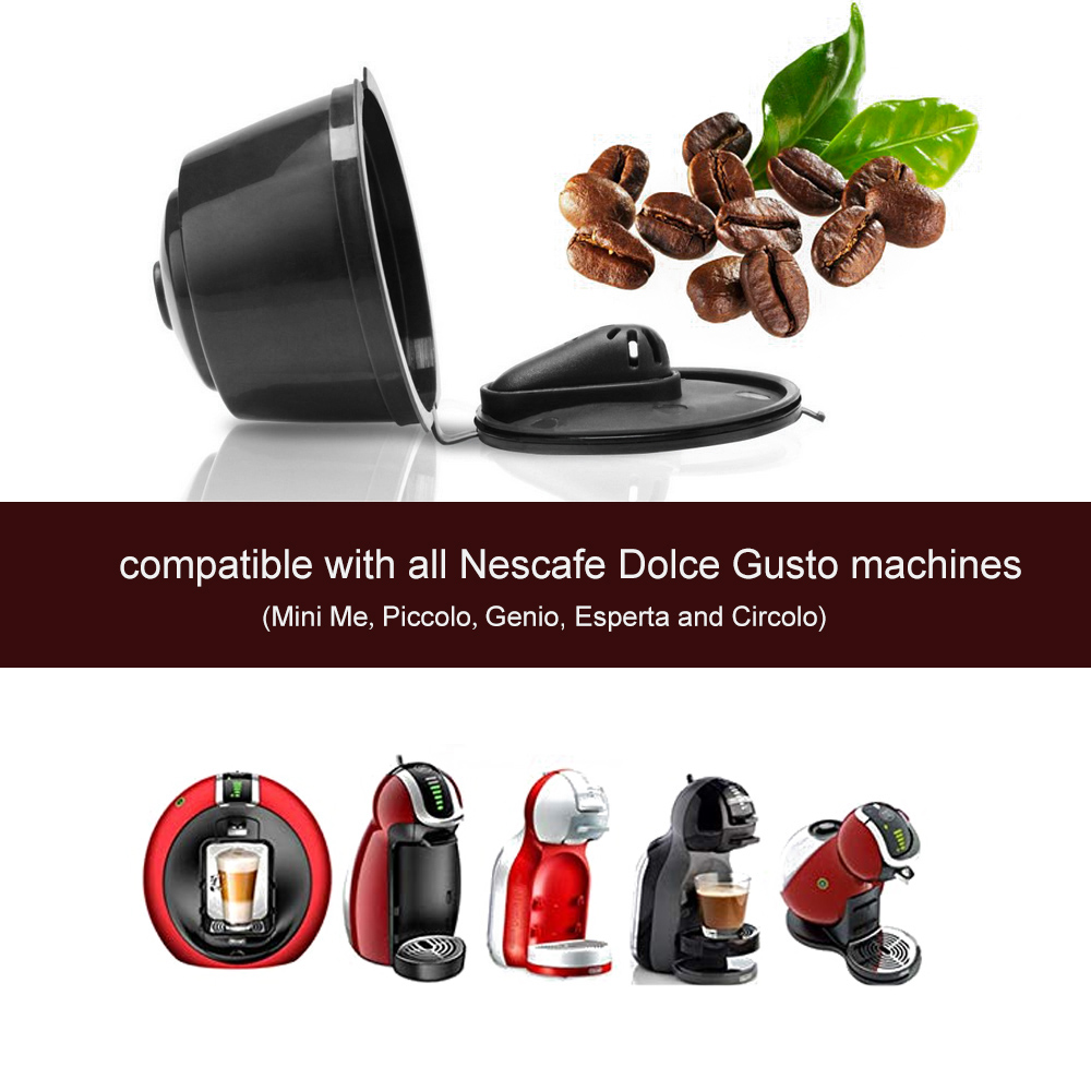 3rd Generatie Dolce Gusto Koffie Capsules Filter Cup Hervulbare Herbruikbare Koffie Druppelaar Thee Manden Dolci Gusto Capsule