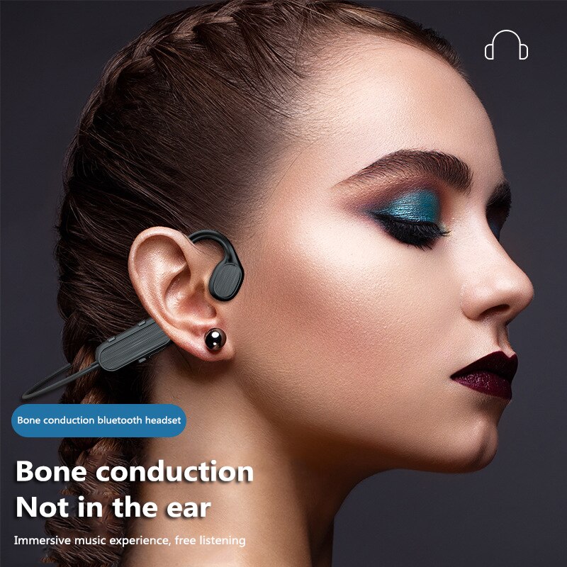 Wireless Sports Headphone G200 Open Ear Bluetooth 5.1 Waterproof Sweatproof Bone Headset Bone Conduction Earphone
