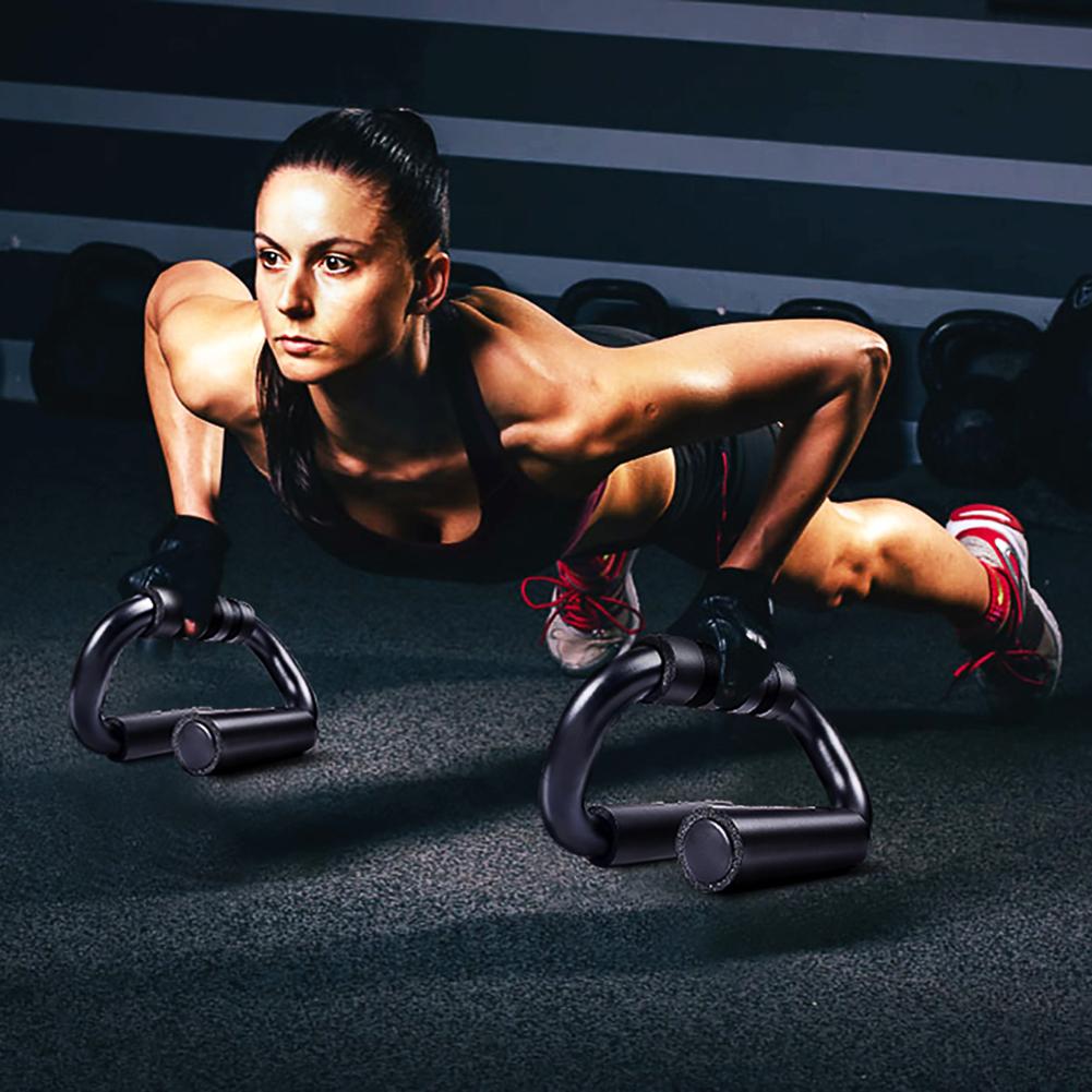 1 par fitness push up pushup stativer barer sport gym træning træning bryst bar svamp håndgreb træner til bodybuilding