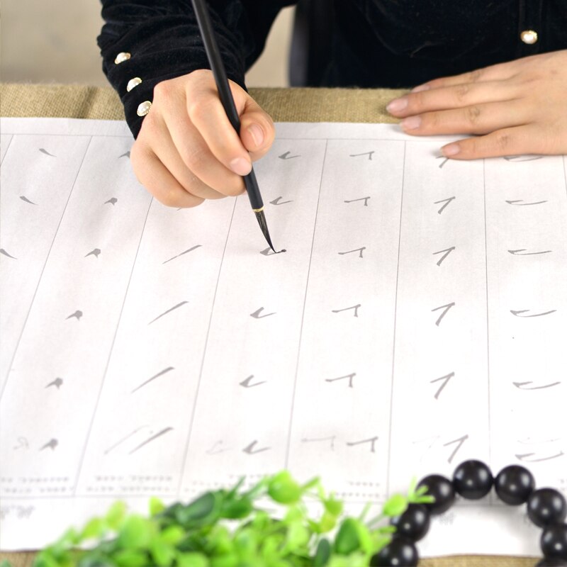 Shoujinti Copybook Chinese Basic Strokes Brush Calligraphy Copybook 10pcs Song Huizong Calligraphy Tracing Xuan Paper Copybook