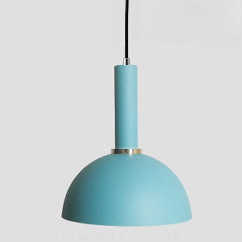 Nordiske macarons pendellamper moderne soveværelse sengebord spisestue pendel bar/café individuelle lysarmaturer: Lyseblå c