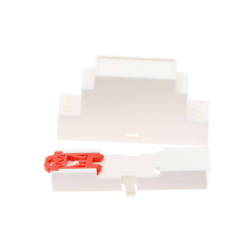 Supply Rail Electrical Shell Safety Barrier Isolation Module Plastic Shell 4-17 : 88X24X59MM ABS Enclosure Case Control Box