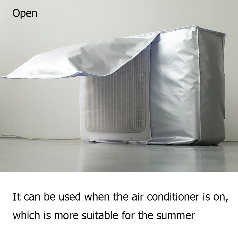 Housse Climatiseur Extérieur Imperméable Anti-UV - 4 Tailles (80x30x57 Cm Etc.)
