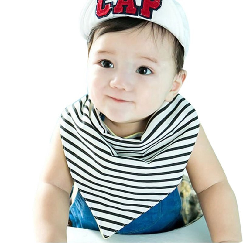 Baby Lätzchen Dreieck Kopf Schal Speichel Handtuch Dribbeln Baby Mädchen Jungen Nette Bandana Schwarz Rosa Gelb Baumwolle Brust