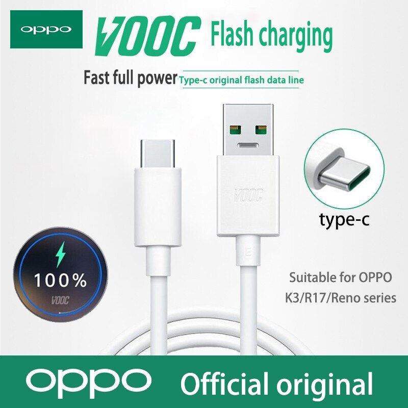 Oppo R11 Charger Flash Lading Vooc Micro Usb/Type-C Kabel Originele 5V 4A Snel Opladen Voor r11s R9s R7s R15 A5s A3s R17 K3 K5