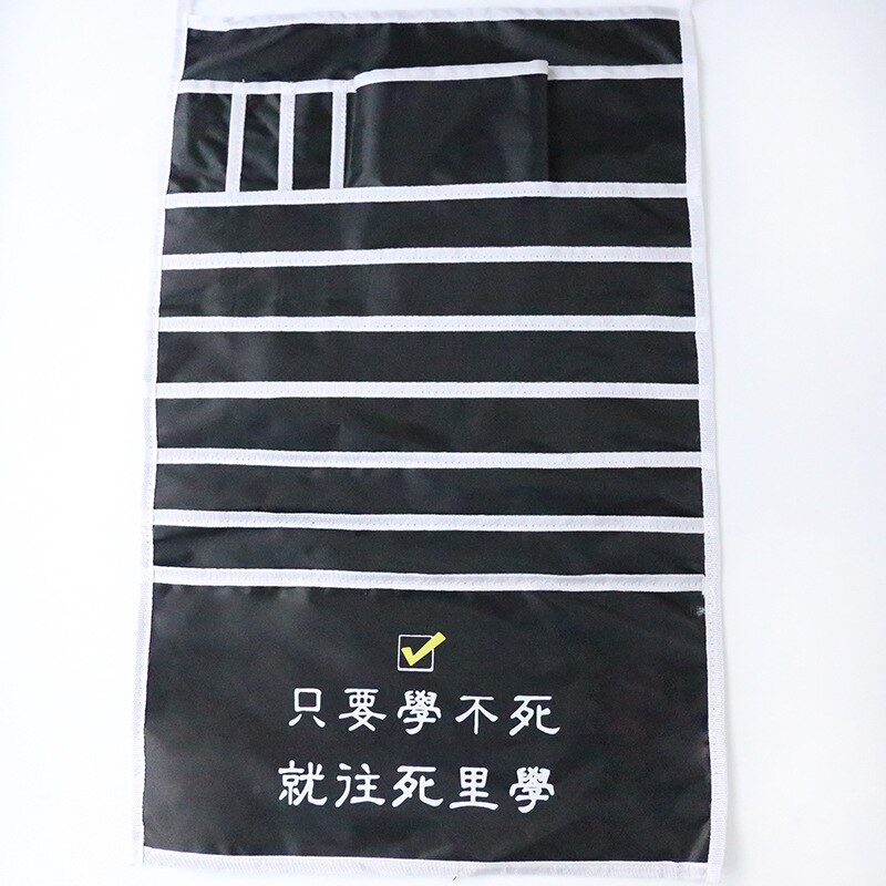 Multi-function Cloth Desk School Students Books Bags Stalls Hangers Office Supplies Desk Accessories Stationery Organizer: 8