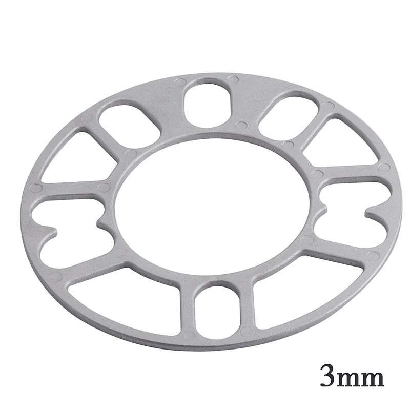 Espaciadores de rueda de coche Universal, adaptador de placa de cuñas, apto para 4x100, 4x114,3, 5x100, 5x108, 5x114,3, 5x, 5x120, 1 unidad: T1