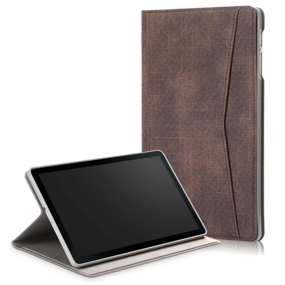 Til funda tablet samsung galaxy tab  a 10 1 etui til samsung galaxy tab et cover: T515- qccd-kaffe