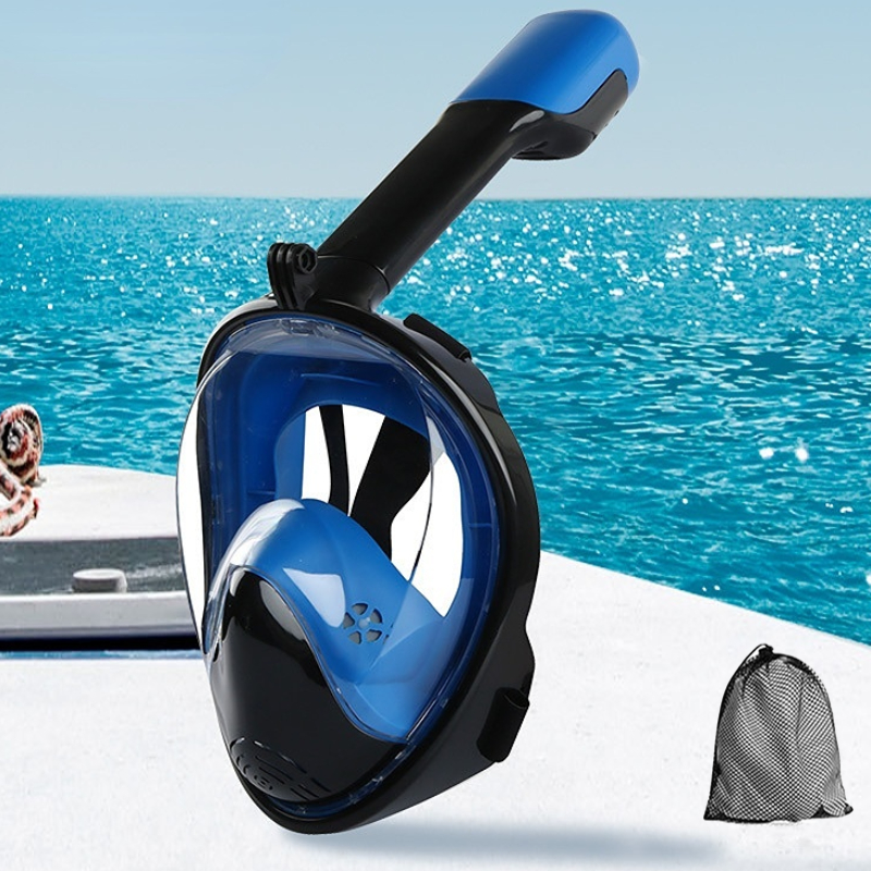 Onderwater Scuba Anti Fog volgelaatsduikmasker Snorkelen Ademhalingsmaskers Veilige waterdichte zwemuitrusting voor volwassen kinderen