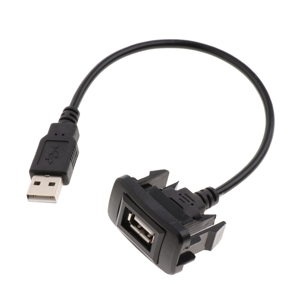 Helppo asentaa turva-usb-kaapeli 1 -portti pistorasiassa auton elektroniikkatarvikkeet toyota hilux vigo 2004 :lle