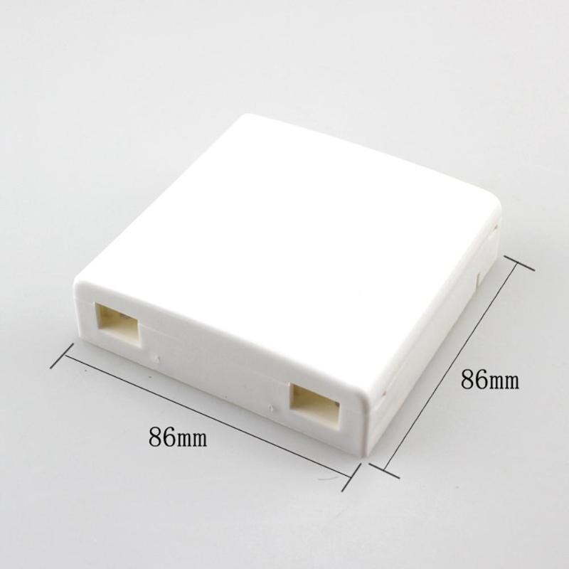 Junction Box Wall Mount 2 Cores Terminal Panel Fiber Optic Termination Box