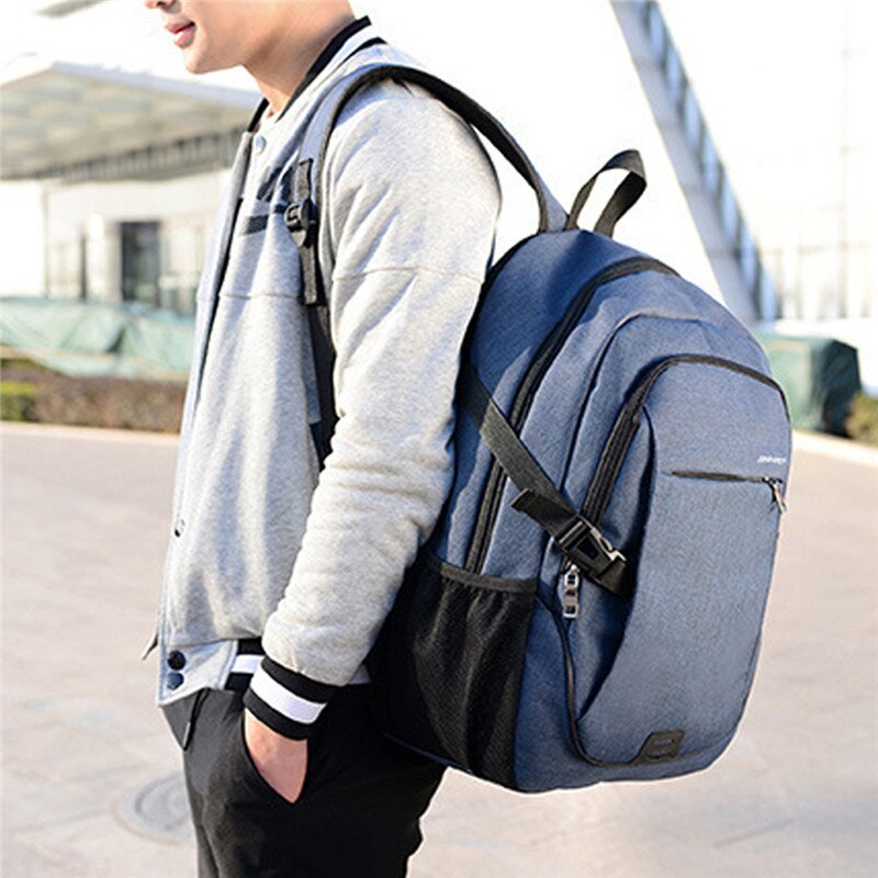 Male Waterproof Casual Backbag School Backpack Laptop Bag Brand 15.6 Inch Notebook Mochila Backbag Backpack 32*18*48CM