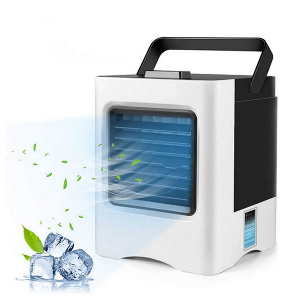 Mini Portable Air Conditioner Summer Air Cooler Home Kitchen Room Conditioning Humidifier Purifier Desktop Small Air Cooler Fan
