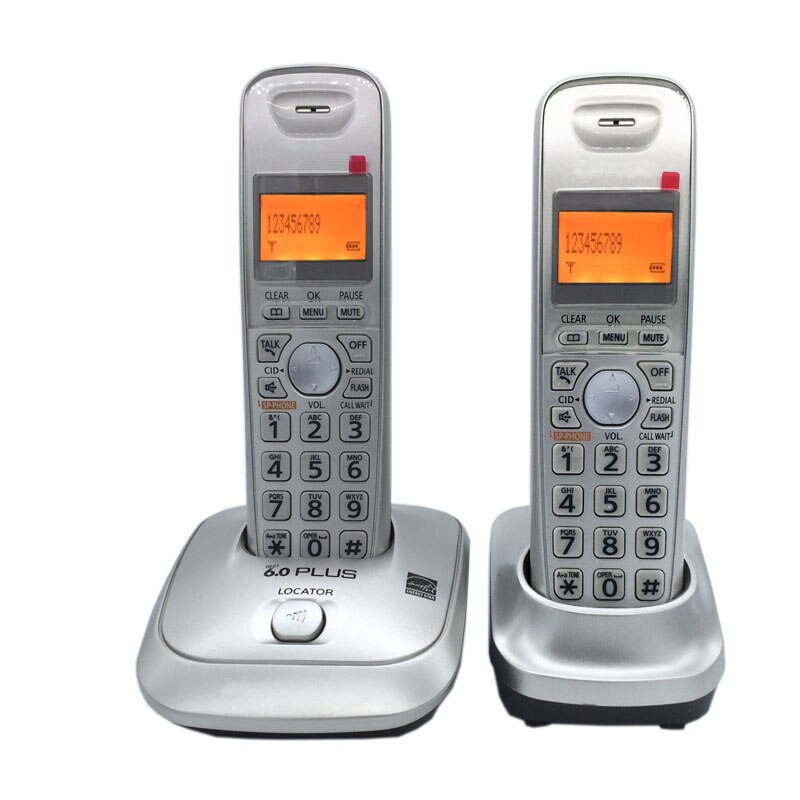Expandable DECT 6.0 Plus 1.9 GHz Digital Cordless Phone Call ID Handfree DEL Wireless Home Telephone For Office Bussiness