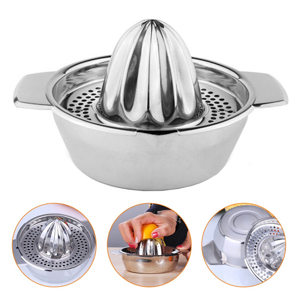 Draagbare Citruspers Rvs Lemon Oranje Manual Fruit Juicer Keuken Accessoires Gereedschap Keuken Sap Maker