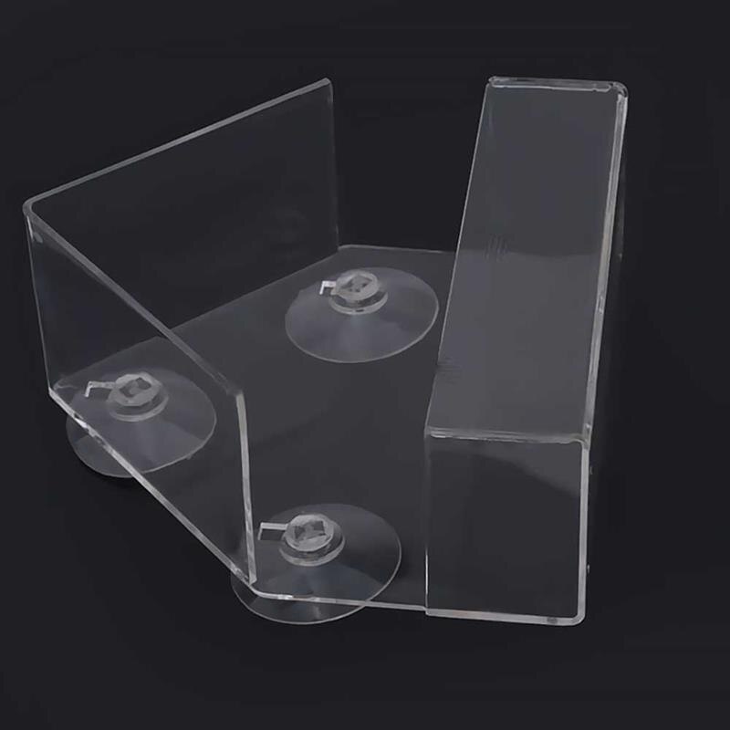 Pleksi przezroczysty akrylowy karmnik dla ptaków odpinany robić karmniki dla ptaków uchwyt robić zawieszania ptaków