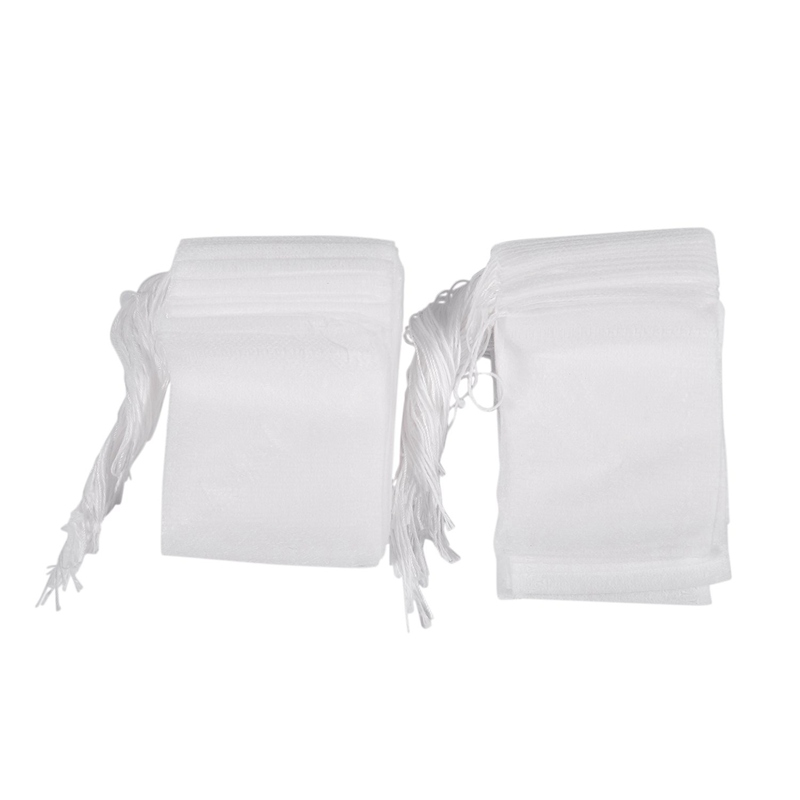 100 st tom engångssnöre för tepåse värmeförseglingsfilterpapper: Default Title