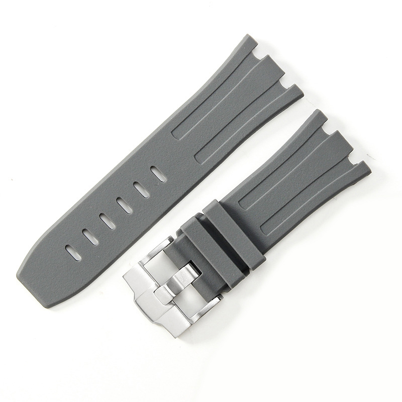 28 mm 30 mm wasserdichtes Silikon-Uhrenarmband für AP königlich Eiche Off-Shore 15710 1570 Gummi-Armbinde