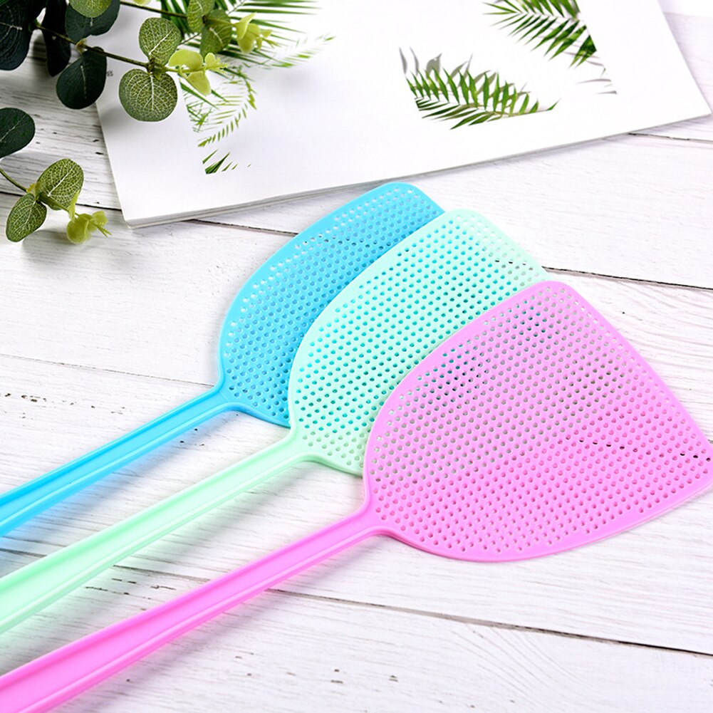 Producto ! Matamoscas Manual de plástico Flexible Swat para Control de moscas con mango largo