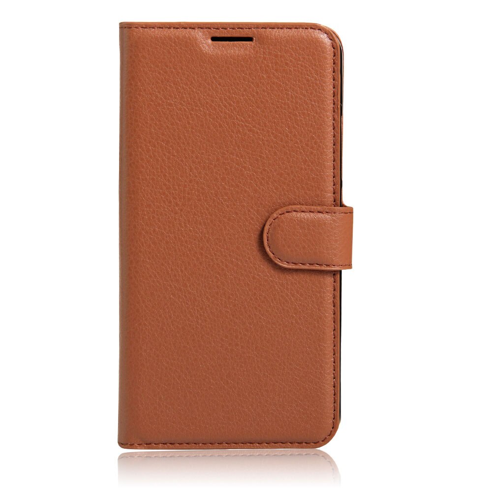 K40 Flip Leather Case voor LG K40 Telefoon Cover Purse Pouch Wallet Case Voor LG K40 Case voor LGK40 Fundas capa Cover: Brown