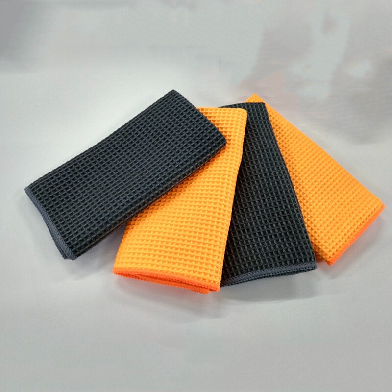 40*40Cm Car Cleaning Handdoek Doekje Auto Handdoek Niet-pluizende Absorberende Sterke Handdoek Microfiber Ananas Rooster Auto wassen Schoonmaakproducten