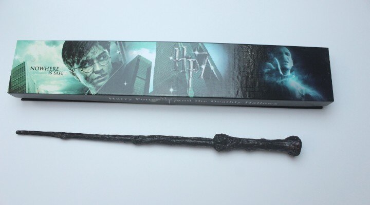 Heißer Harri Magie Cosplay Weihnachten Magische zauberstab Nicht leuchtende 35cm charge verfügbar Cosplay performan Beste verkaufen