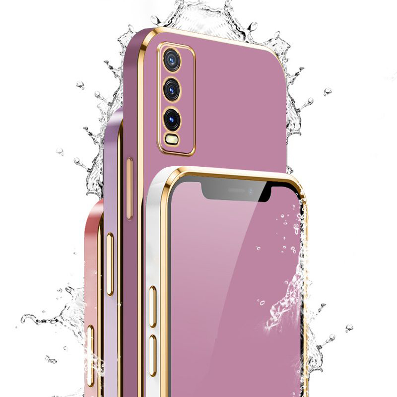 For vivo Y20 Case vivo Y20s Y20I Y20SG Y20G Phone Case Vivo V2029 V2027 V2032 Case Luxury Square Plating Shockproof Back Cover
