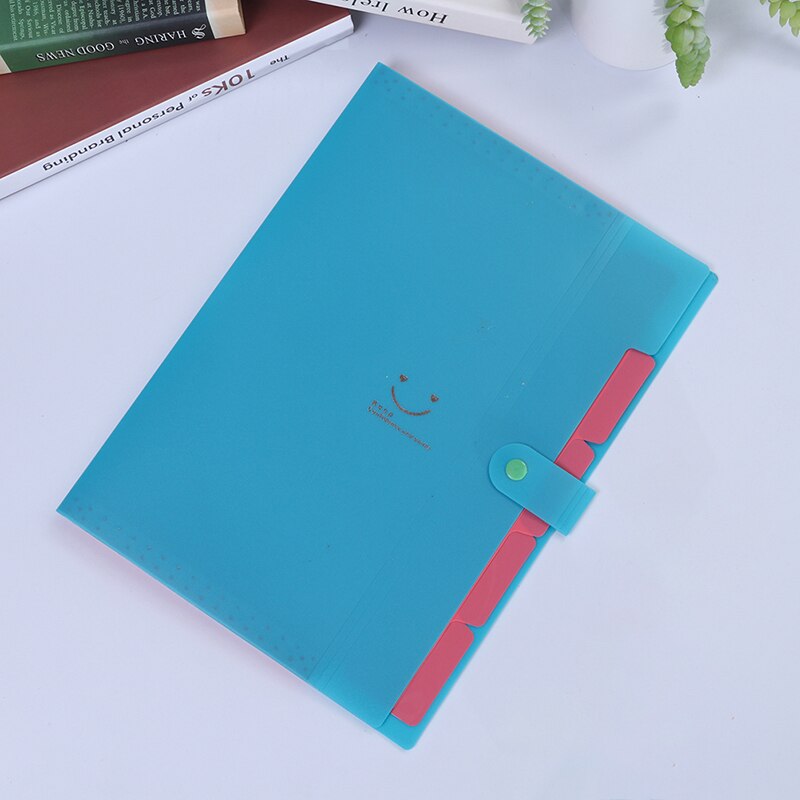 1Pc Map A4 Bestand Document Bag Pouch Bill Map Houder Organizer Kantoorbenodigdheden Document Organizer Binder Carpetas