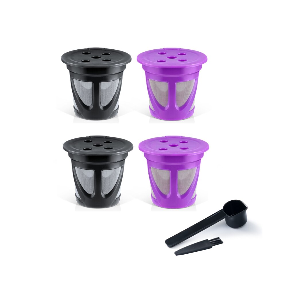 Capsules de café réutilisables, dosettes filtrantes, rechargeables, compatibles avec Keurig K suprême et K suprême Plus: 2B2P