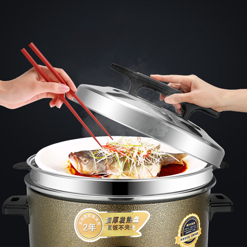 8L 10L Commercial Rice Cooker Canteen Large Capacity Multi Cooker Non-stick Pan Rice Cooking Machine