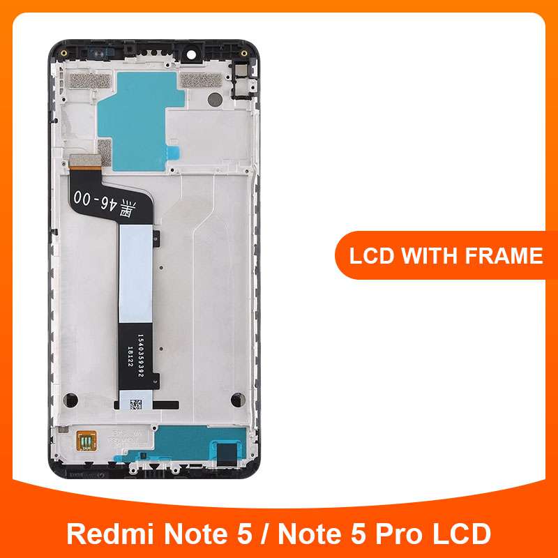 Originele Xiaomi Redmi Note 5 Redmi Note 5 Pro Lcd-scherm 5.99 "Touchscreen Digitizer Met Frame