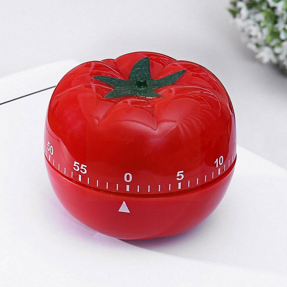 Tomato Timer Electronic Kitchen Timer Reminder Pomodoro Countdown Mechanical Kitchen Cooking Timer Game Timer Alarm Tool