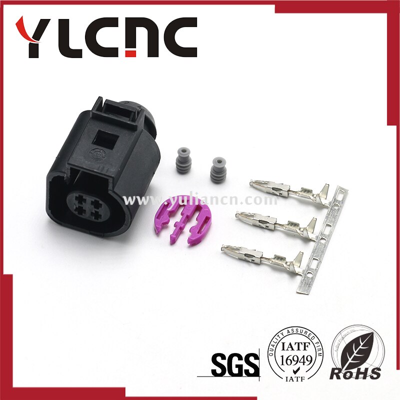 4 Pin auto electric housing plug waterproof wiring harness female connector